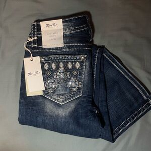 Miss Me Mid Rise Boot Cut Jeans NWT